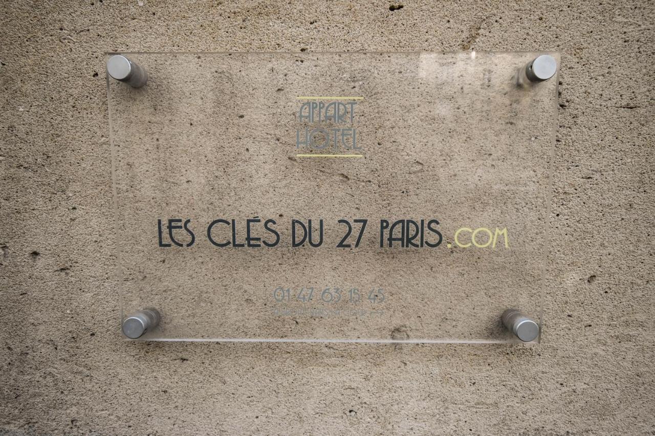 Les Cles Du 27 Paris Aparthotel Esterno foto